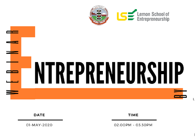 Webinar on “Entrepreneurship” 